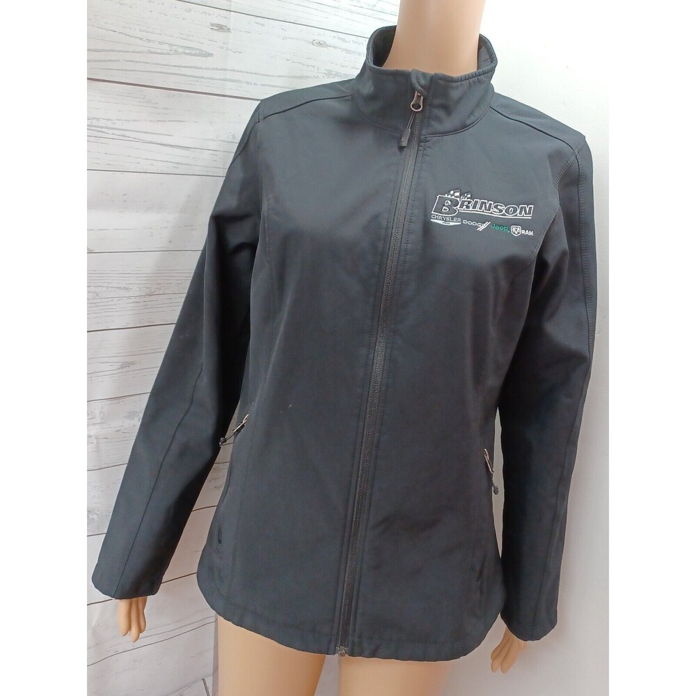 Brimson Chrysler Ram Jeep Dodge Fleece Lined Zip Up Jacket Size M
